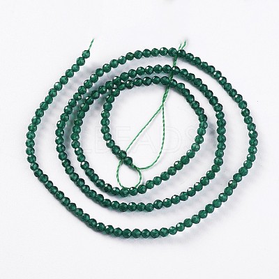 Glass Beads Strands EGLA-E057-02B-18-1