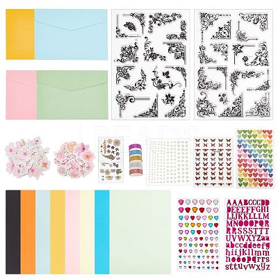 DIY Scrapbook Making Kits DIY-GL0006-04-1