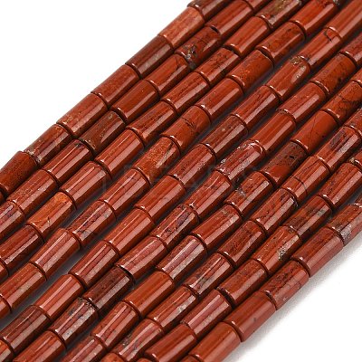 Natural Red Jasper Beads Strands G-P600-B03-01-1