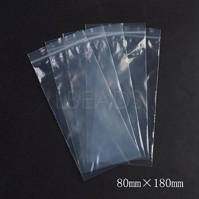 Plastic Resealable Packaging Bags OPP-G001-F-8x18cm-1