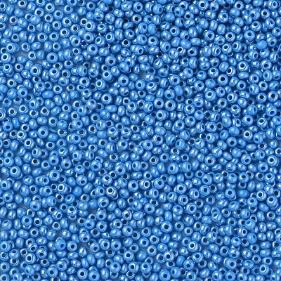 11/0 Czech Opaque Glass Seed Beads SEED-N004-003B-18-1