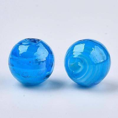 Handmade Lampwork Beads LAMP-S021-01-1