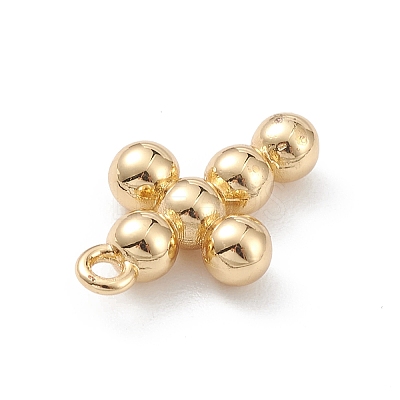 Rack Plating Brass Pendants KK-L155-45G-1