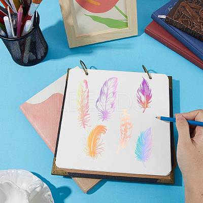 Plastic Stamps DIY-WH20018-0173-1