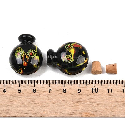 Handmade Lampwork Perfume Bottles LAMP-D007-001-1