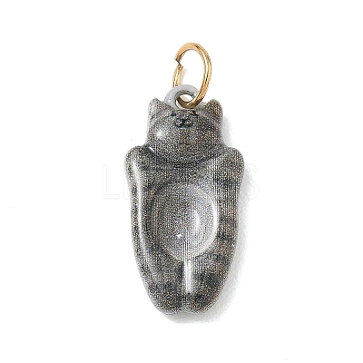 304 Stainless Steel Enamel Pendants SA-CBA08A6-08G-01-1