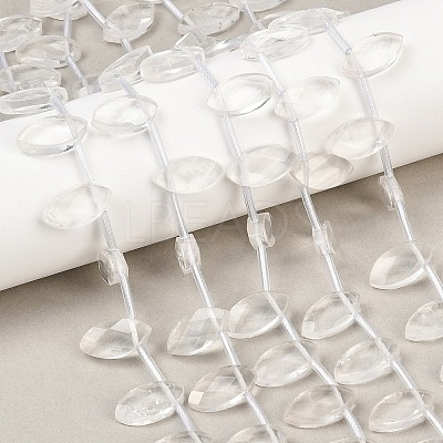 Natural Quartz Crystal Beads Strands G-P607-A01-01-1