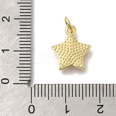 Brass Shell Pendants KK-R002-07G-1