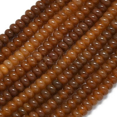 Natural Malaysia Jade Beads Strands G-B165-G01-5x8mm-15-1
