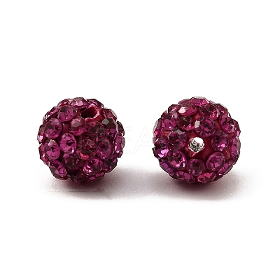Pave Disco Ball Beads RB-H258-8MM-502-1