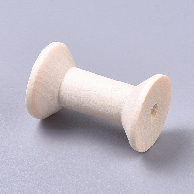Wood Thread Bobbins ODIS-WH0005-18-1