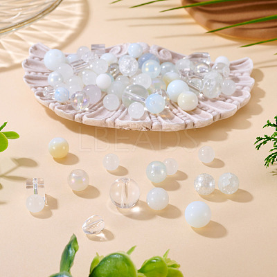 80G Transparent Glass Beads DGLA-TA0001-47A-1