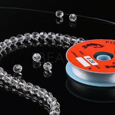 Transparent Fishing Thread Nylon Wire X-EC-L001-0.2mm-01-1