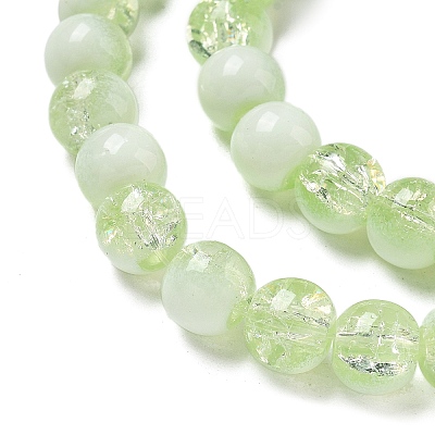 Crackle Glass Beads X1-GLAA-U001-8mm-09-1