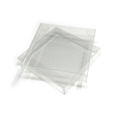 Transparent PVC Box Candy Treat Gift Box CON-WH0074-09-1