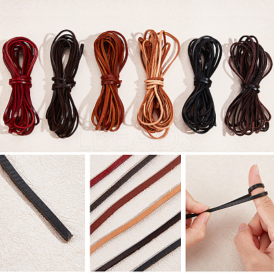 Cowhide Leather Cord WL-WH0008-05F-1