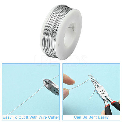 Matte Round Aluminum Wire AW-G001-M-0.8mm-01-1