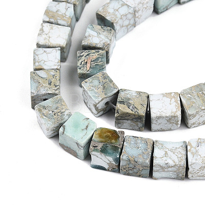 Natural Variscite Beads Strands G-T140-41A-1