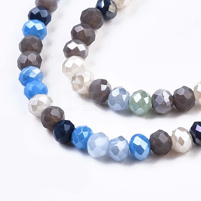Glass Beads Strands GLAA-T006-16D-1