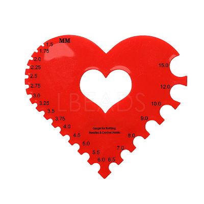 Plastic Knitting Needle Gauges SENE-PW0003-106A-1