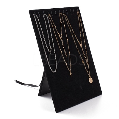 Wood Jewelry Necklace Display Planks X-NDIS-N003-03-1