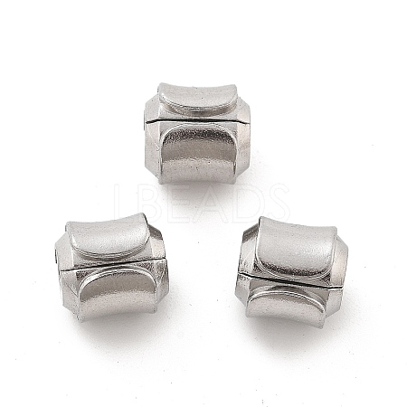 304 Stainless Steel European Style Clasps STAS-M112-04P-04-1