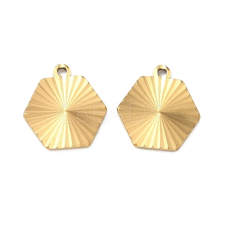 304 Stainless Steel Pendants STAS-C167-08C-G-1