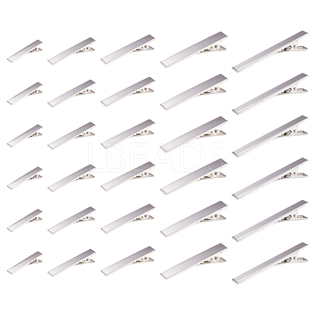Iron Alligator Hair Clip Findings IFIN-PH0024-38P-1