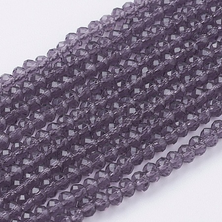 Glass Beads Strands GLAA-G045-B04-1