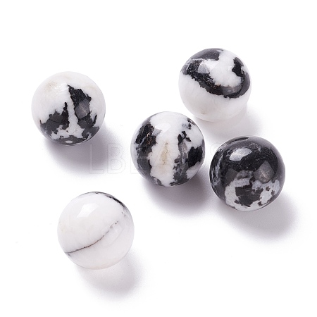 Natural Zebra Jasper Beads G-D456-15-1