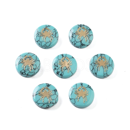 Synthetic Turquoise Beads G-F775-C10-1