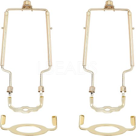 Iron Lamp Shade Harp Holder AJEW-OC0002-67G-1