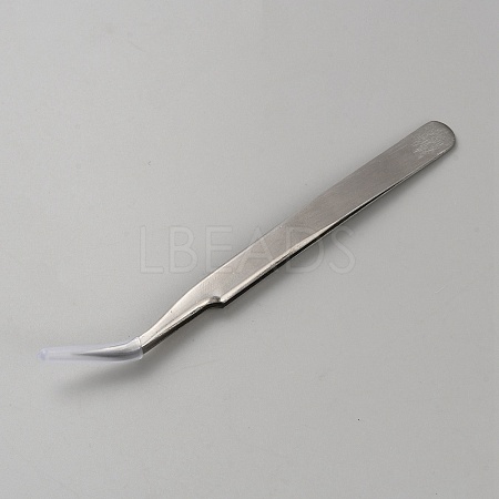 Non-Tarnish 201 Stainless Steel Elbow Tweezers TOOL-WH20006-02B-1