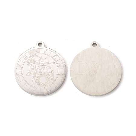 Non-Tarnish 304 Stainless Steel Pendants STAS-A074-03G-P-1