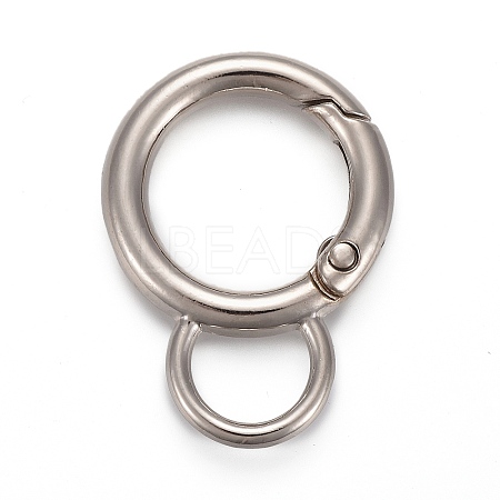 Alloy Spring Gate Ring LS-KEYC-H109-03C-P-1
