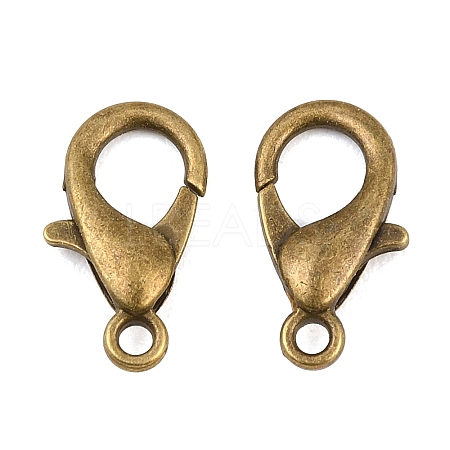 Zinc Alloy Lobster Claw Clasps E106-AB-NR-1