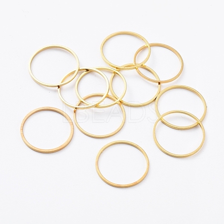 Brass Linking Rings X-EC18718MM-G-1