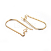 304 Stainless Steel Hoop Earring Findings STAS-P223-01G-05-2