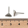Tarnish Resistant 304 Stainless Steel Stud Earring Settings X-STAS-Q170-11-3