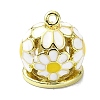 Rack Plating Brass Enamel Pendants KK-M282-04G-2