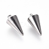 Tarnish Resistant 304 Stainless Steel Pendants STAS-G214-47P-02-1
