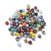Electroplate Glass Beads GLAA-D020-01I-2
