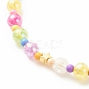 Word LOVE Acrylic Mobile Straps HJEW-JM00643-5