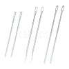 6Pcs 3 Styles Nickel Galvanizing Quick & Easy Drawstring Threader Tool TOOL-DC0001-09-1