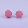 Round Silicone Focal Beads SI-JX0046A-78-2