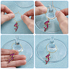 50Pcs Brass Hoop Earring Findings IFIN-WR0001-26-3