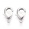 Brass Lobster Claw Clasps KK-YW0004-01D-P-1