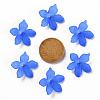 Frosted Acrylic Bead Caps MACR-S371-05A-751-3