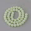 Synthetic Crackle Quartz Beads Strands X-GLAA-S134-8mm-08-4