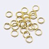 925 Sterling Silver Soldered Closed Jump Rings STER-F036-03G-0.7x5-1